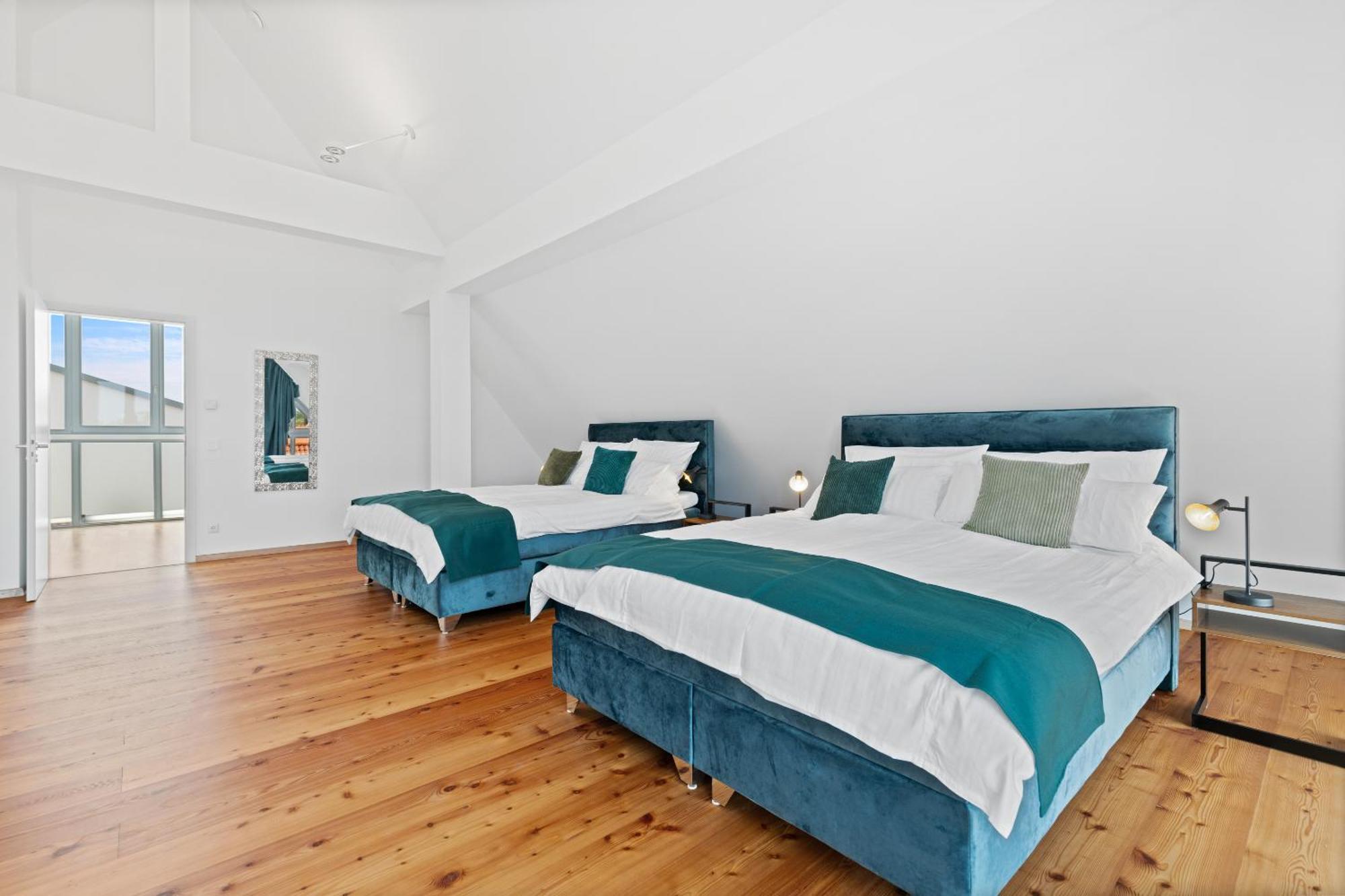 Helloflats - Luxus-Penthouse - Balkon - Parking - Zentrum - Therme - Naehe Flughafen Muc Erding Exterior photo