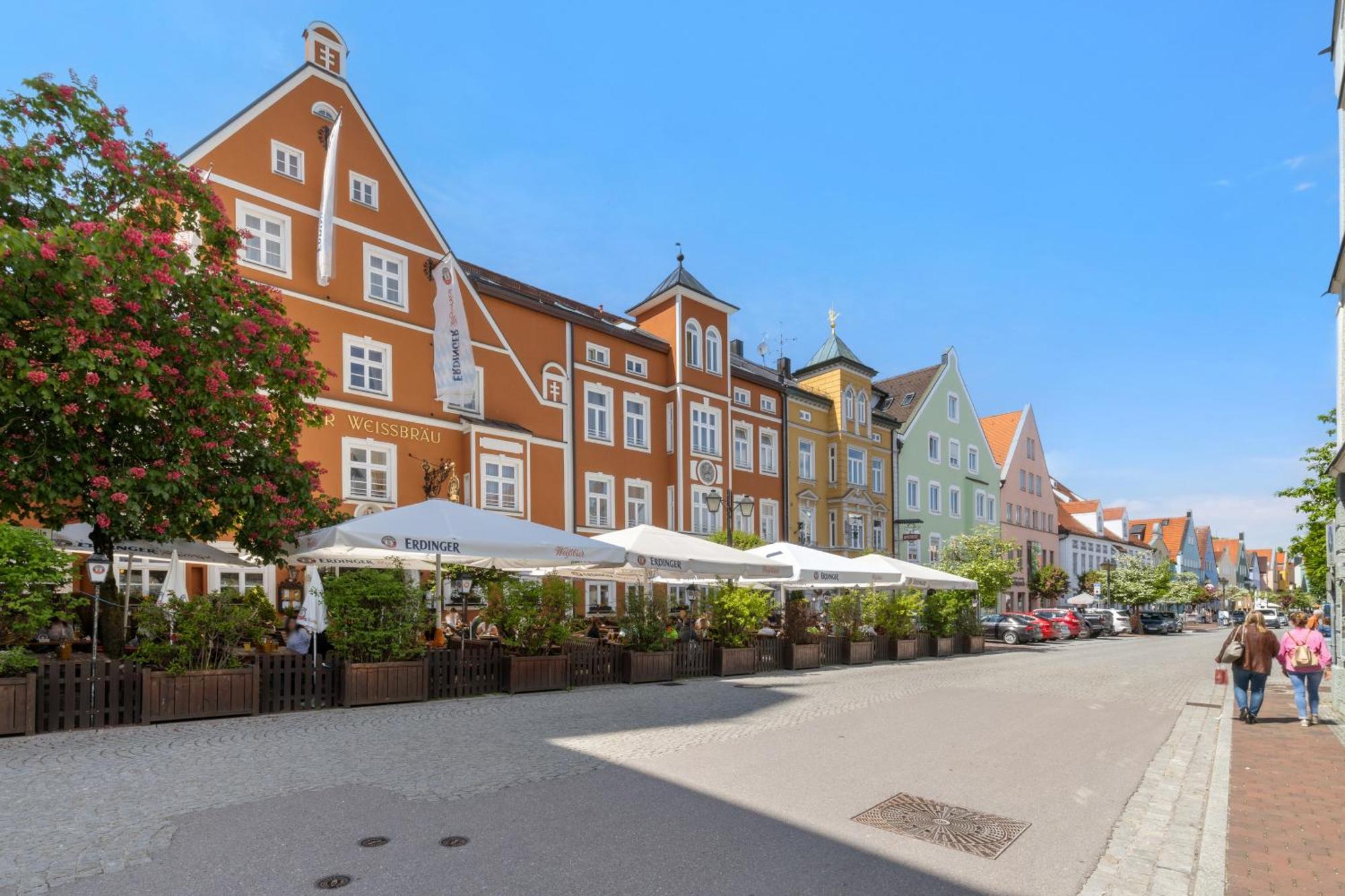 Helloflats - Luxus-Penthouse - Balkon - Parking - Zentrum - Therme - Naehe Flughafen Muc Erding Exterior photo
